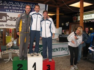 Premstaller e Oss Cazzador sul podio