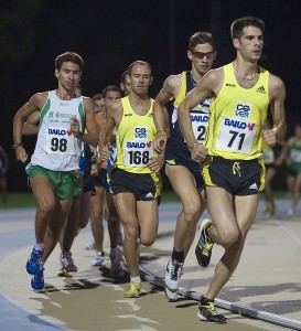 5000_m011 I 5000m maschili, con Gaspari, Bazzanella e Tiberti