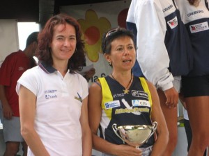 Francesca Iachemet (sinistra), qui con Romana Verones