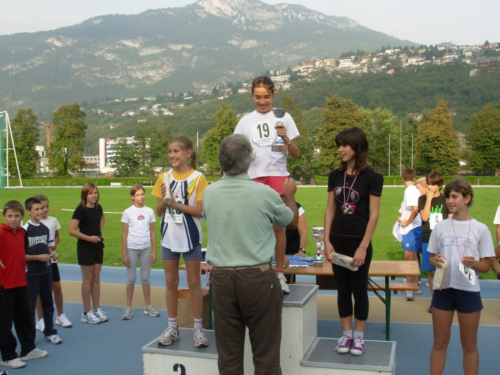 Podio 1° Media Femminile