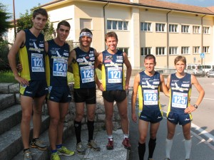 la squadra mascile alla prova tricolore